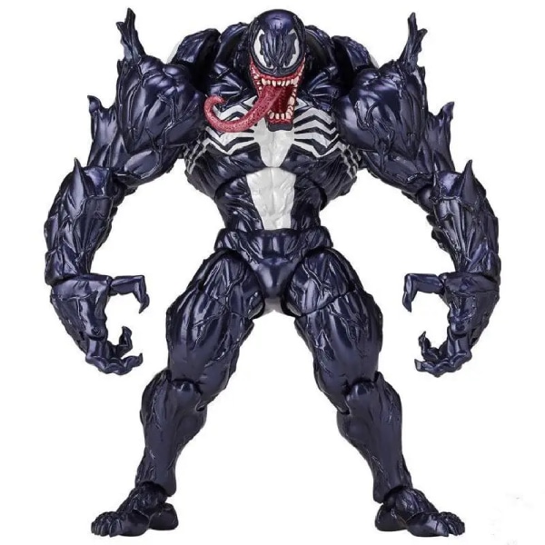 Disney Venom Carnage Action Figur Utbytbara delar Spiderman Figurine Staty Dekoration Leksak Samlarobjekt Modell Present till barn
