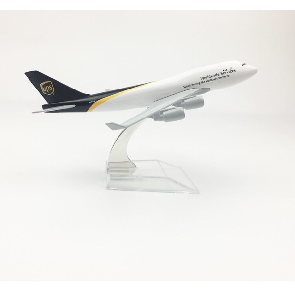 Model'Avion Conlair France för barn, flygplan i legering gjuten under tryck, present'anniversaire, samling leksaker, 1/400 1976, 2003 UPS B747