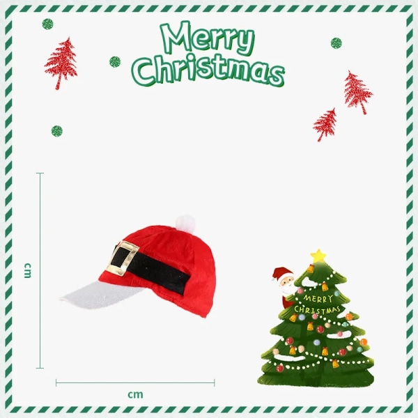 YADA Jul Ny Jultomte Hatt Barn Mini Xmas Hatt För Husdjur God Jul Dekor Presenter Glad TW210036 TW210037MT