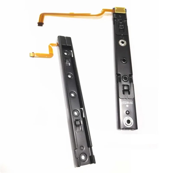 Original reservdel höger och vänster glidskena med flexkabel fixeringsdel för Nintendo- Switch Console 5 Console NS Rebuild Track Left and Right