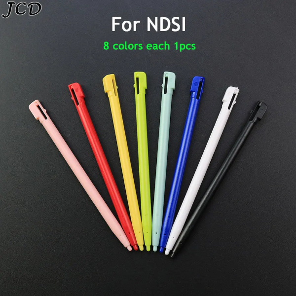 JCD Plastic Stylus Touch Pen för 2DS 3DS XL LL Ny 2DS XL Ny 3DS XL Wii metall teleskopisk Stylus för DS Lite NDS NDSL NDSi XL For New 3DS