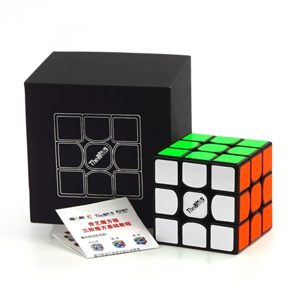 Valk 3 Power M Valk 3 M Mini Size Cube 3x3 Elite M Speed ​​Magnetic Magic Cube Mofangge Qiyi Competition Toy WCA Puzzle Valk 3 Black