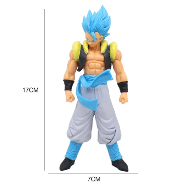 Dragon Ball Z Super Saiyan Anime Statyett Modell GK Rose Goku Action Figur DBZ Gohan Figurer Vegeta Staty Collection Toy Figma