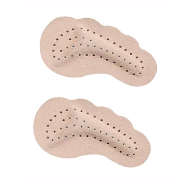 Äkta läder Halkfria innersulor för skor Kvinna Högklackade sandaler Anti-halk klistermärke Fot Självhäftande Patch Gel Framfotsdynor Thick style insole