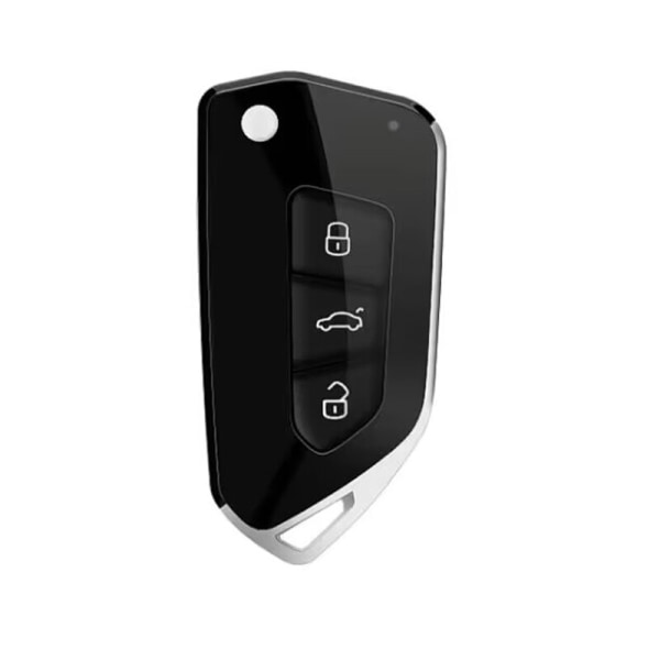 Modifierad hopfällbar bilnyckel, nyckel till lucka för VW Polo, Passat B5, Tiguan, Golf Volkswagen, Seat, Skoda, 5k08ino 202ad, ny Modified key