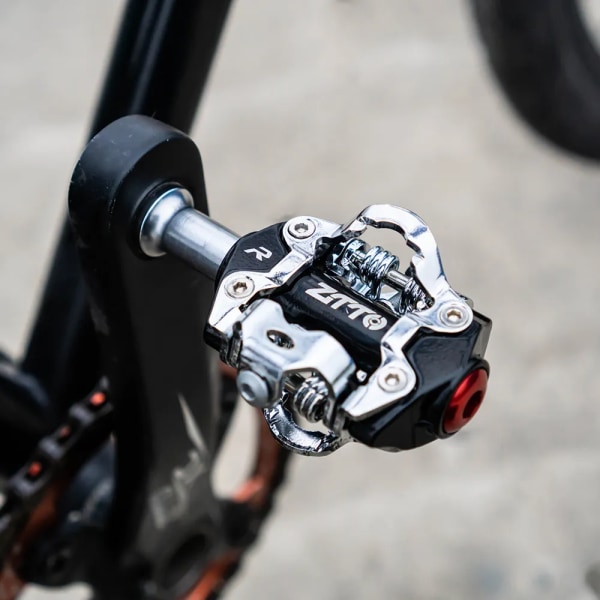ZTTO MTB mountainbike säkraste clipless pedal självlåsande XC med klossar klick kompatibel med M8000 EH500 tätat lager PD22-XC-Black