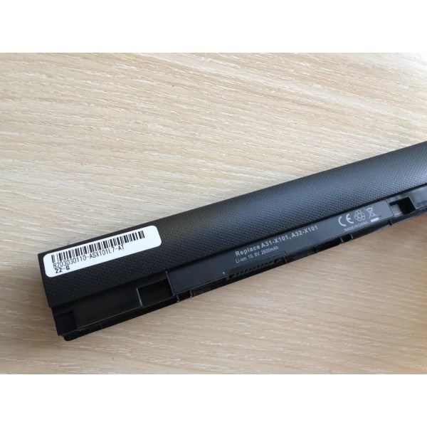Laptopbatteri för ASUS Eee PC X101CH X101 X101C X101H Byt ut: A31-X101 A32-X101