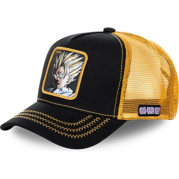 Märke Alla stilar Snapback bomull Cap Herr Kvinnor Hip Hop Pappa Mesh Hat GOHAN BLACK