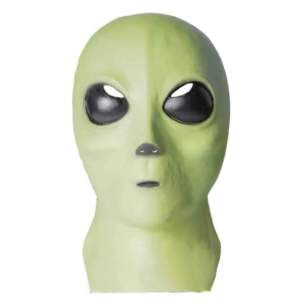 Vuxen Alien Svart Rolig Jumpsuit Kostymer Cosplay Morgonrock av bra kvalitet för Halloween-fest Karneval Påsk Purim Fancy Dress Green One Size