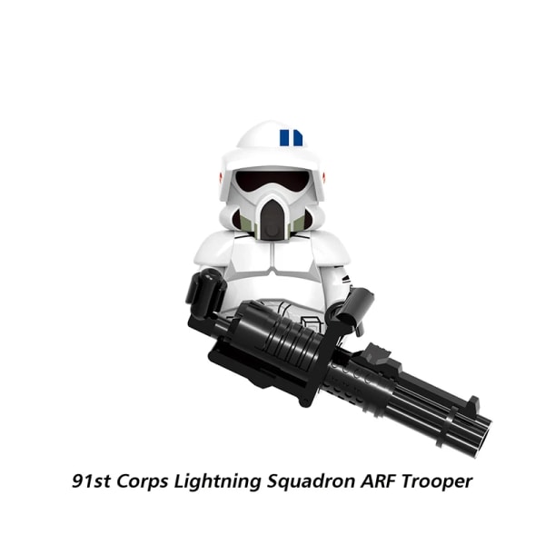 G0127 501:a ARF Trooper Boomer Byggstenar ARF Commander Trauma Bricks Kamino Clone Trooper Figurer Minifigurer Leksak