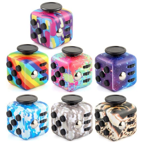 Fidget Toys kub Dekompressionstärningar för avlastning av vuxna och barn A7