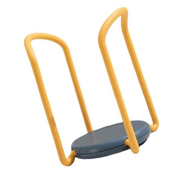 Diskställ med Utdragbar Torkställning, 15 cm, Gul/Blå, 1-pack