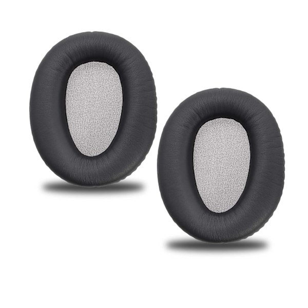 1 par ørepuder kompatible med Sony WH-CH700N CH700 hovedtelefoner erstatningsørepuder Heaset reparationsdele sort