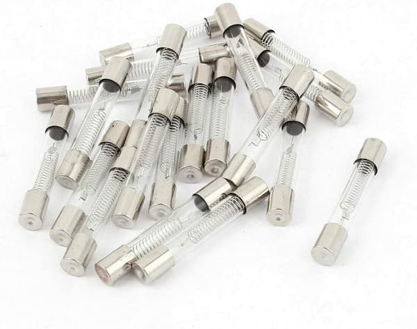 Säkring - 5KV Mikrovågsugn - Glasrörssäkring 6mm x 40mm (5-pack, 0,8A)