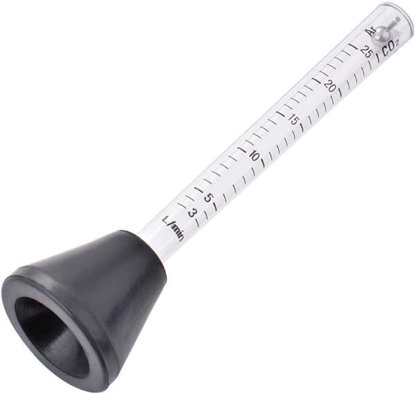 Argon Co2 Profesjonell Gassmengdemåler Tester Flowmeter (erteskyter) for Mig Tig Sveiser Sveis