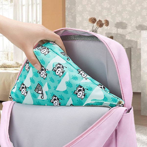 Mummy Bag Stor Kapacitet Baby Väska Mjuk Baby skötväska För Shopping B S