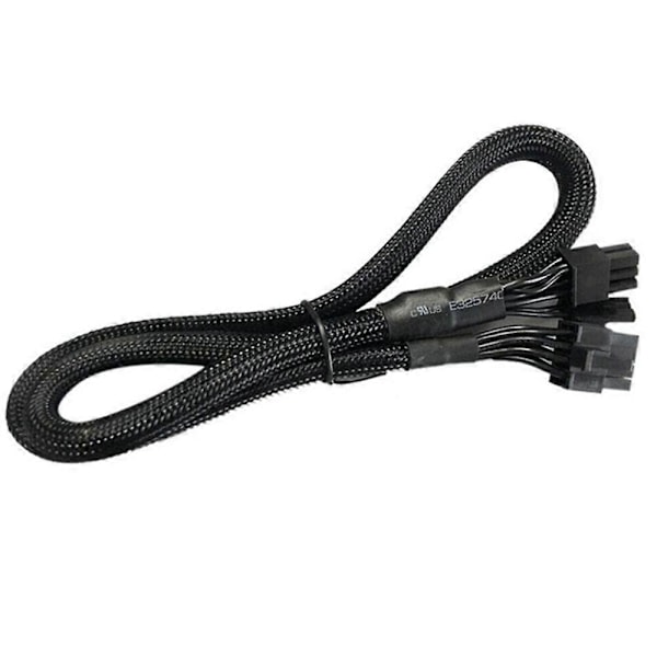 2-pak 8-PIN til 8-pin (6+2) PCIE VGA strømkabel Flex TIL EVGA Supernova 650 750 850 1000 1600 2000 G2 G3 P2 T2 GS