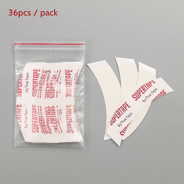 Supertape Parykkteip Dobbeltsidig 36st Vanntett For Toupee/Lace Parykker Film A
