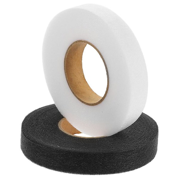 2 rullar fållband, självhäftande band, gardinfållband, DIY-sömnadsband för kläder {DB} Blandade färger 6400.00X1.20X0.10CM Assorted Color