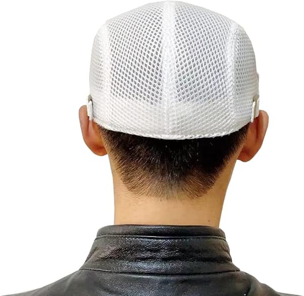 Flat cap herre sommer, flat cap flatcap sommer mesh flat cap White