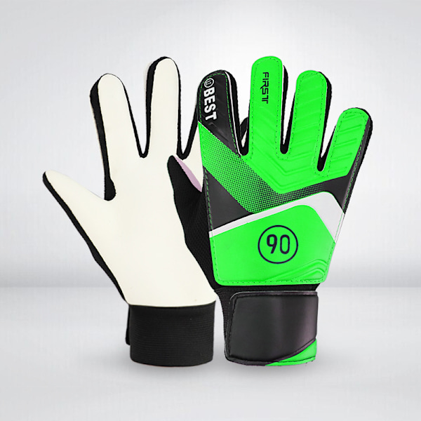 Fodboldmålmandshandsker til børn, slagfaste latexhandsker, orange{F2} 7