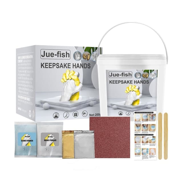 Håndstøbekit DIY Hånd Gipsformning Skulptur Sæt Holding Craft Til Par