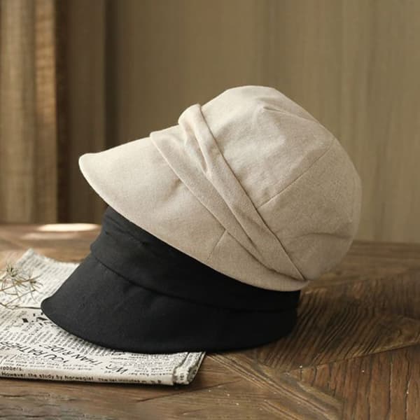 Åttkantig Bucket Hat Solhatt BEIGE beige