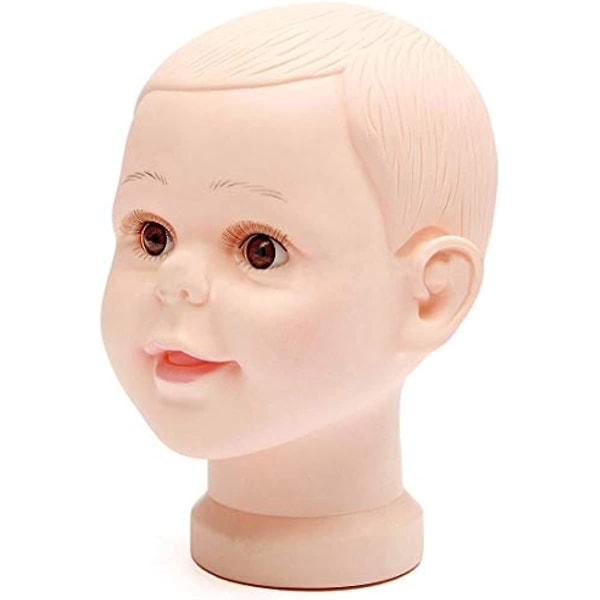 Barn Mannequin Baby Dolls Vindue Dukke S Hoved Hætte Briller