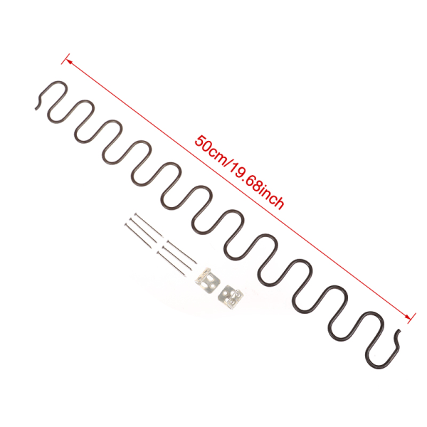 Ersättningsfjädrar för soffa, stol, fjäder med klämma 50 cm