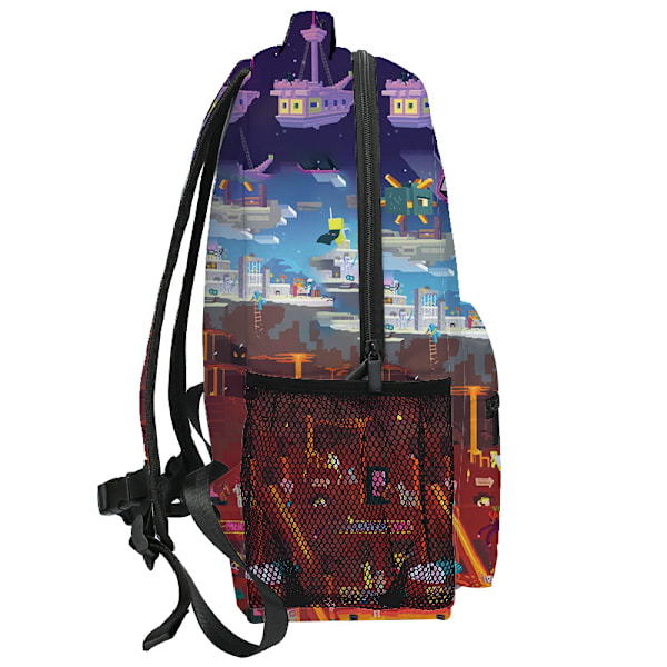 Minecraft Backpacks for Elementary and High School Students, Kids Backpacks, Large Capacity, Comfortable and Easy to Carry B B