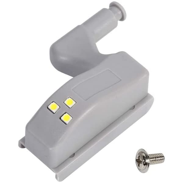 Automatisk skabslys LED-lampe til hængsler - Perfet 4-Pack