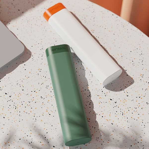 Pillerask Medicinförvaringsfodral GRÖN green