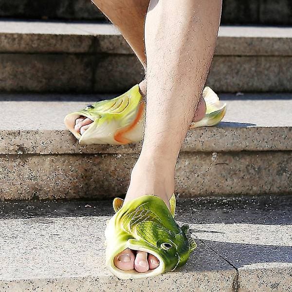 Fisk Flip Flops - De originale Fisktofflorna blå blue 40-41