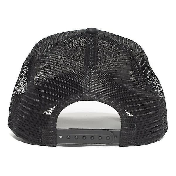 Musta Pantteri Mesh Cap Kesä Baseball Cap Trucker Hat (1 kpl - Musta)