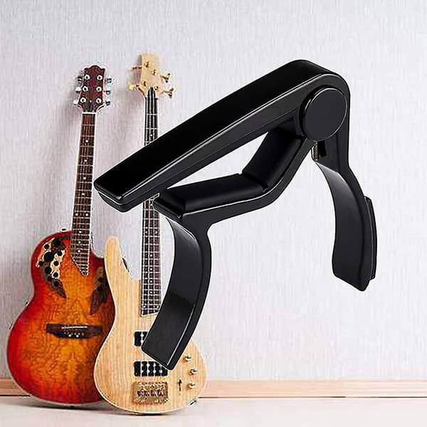 Capo, Gitarr Capo, Med 5-pack Plektrum, Gitarr Capos, För Akustisk Gitarr, Elgitarr