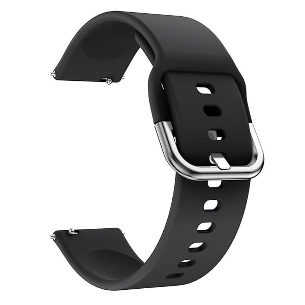 Rem til Huami-Amazfit GTR2e/GTS 2e Smartwatch Armbånd Sportarmbånd - STØRRELSE, FARVE: 22mm, sort