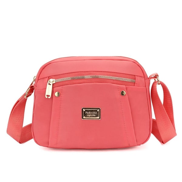 Axelremsväska Ryggsäck ROSERÖD rose red
