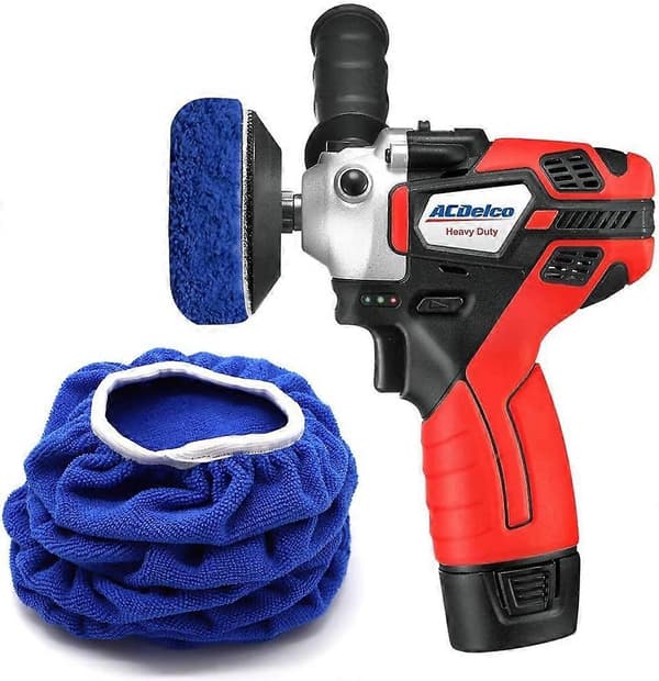 Mikrofiber poleringspuder til køretøjer (120-150 mm) - Bilvoks sæt