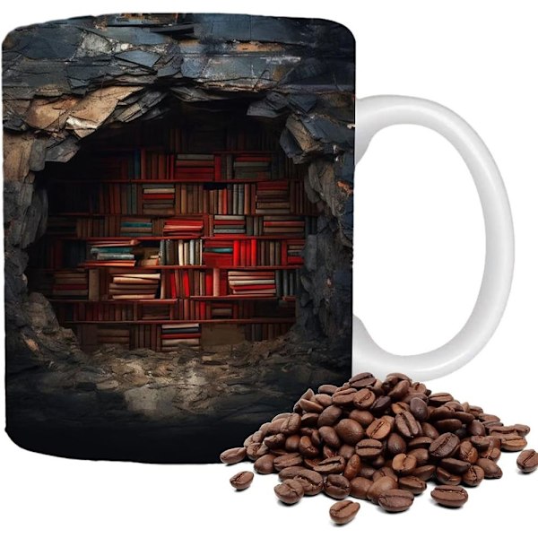 Bokhylle Kopp Bokelsker Kaffekopp 1 1 1 1