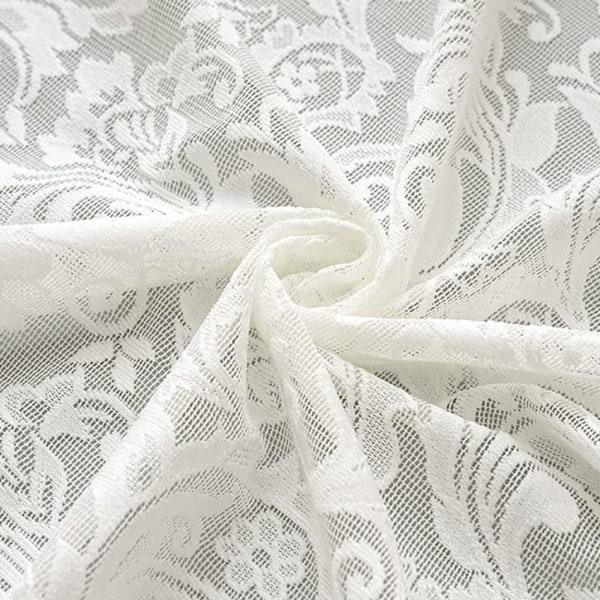 Vit Tulle Gardin Prinsessgardin 140X200CM 140x200cm