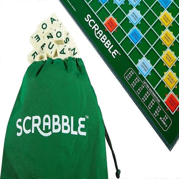Scrabble Original Brætspil, Stilarter Kan Variere - Engelsk Version