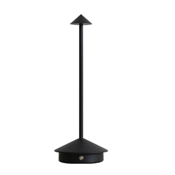 Zafferano Pina Pro-Aluminium-Dimbar LED-bordslampa, IP54-skydd, inomhus/utomhusanvändning, pluggbas, H29cm, EU-kontakt-Corten-Wellngs