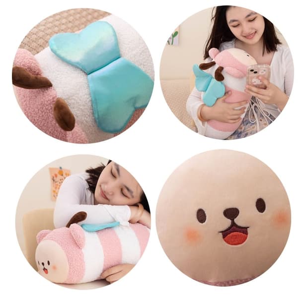 Plush Leksak Bi-Kudde GUL 50CM Gul Yellow 50cm