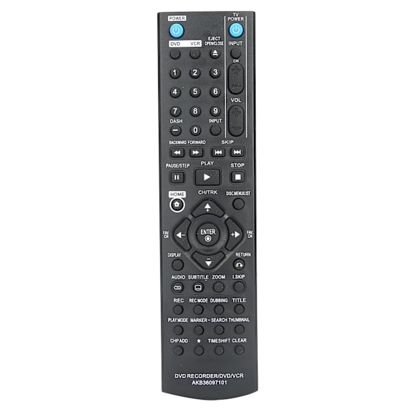 LG DVD/VCR/DVDR-optager fjernbetjening erstatning