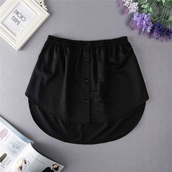 Falsk Top Nederdel SVART M sort black M
