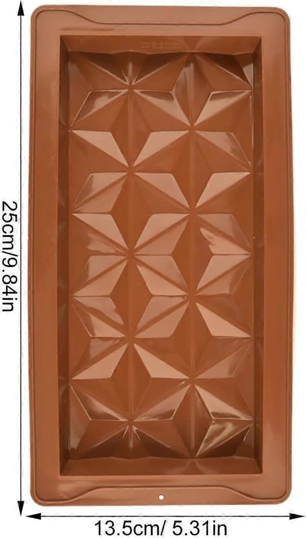 Dybe Chokoladeforme | Silikon Chokoladeform | Varmebestandig Chokoladeform Dyb | Multifunktionelle Chokoladeforme til Dessert