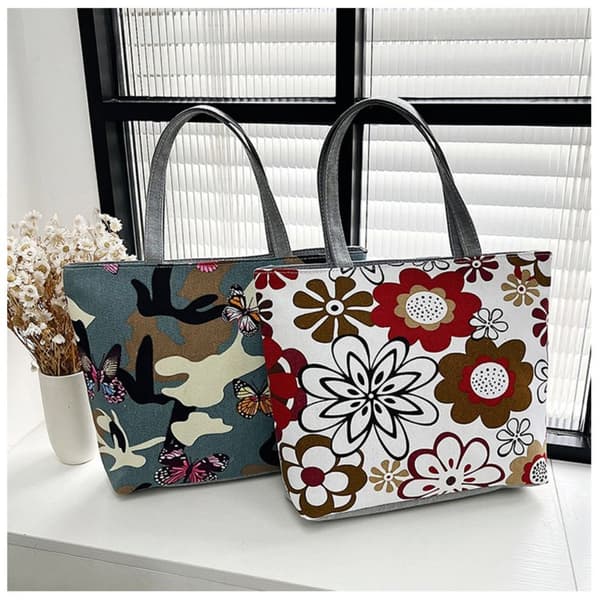 Canvas håndveske skulderveske 03 03 3 3