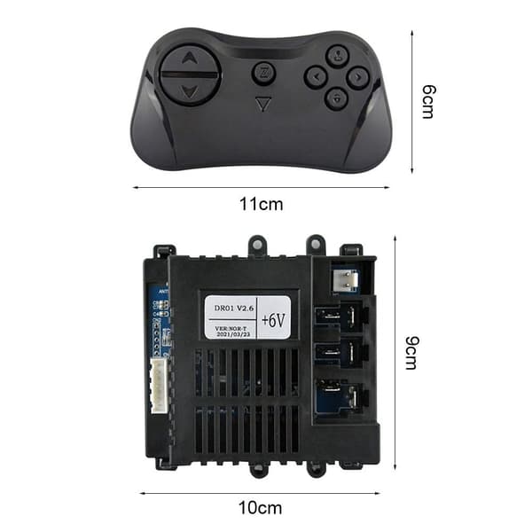 Mottaker Fjernkontroll 6V MOTTAKER 6V MOTTAKER 6V Receiver 6V Receiver