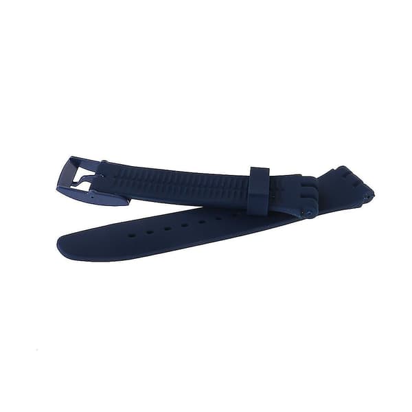 Swatch 16/17/19/20mm Silikon Urrem Armbånd Slidstærkt