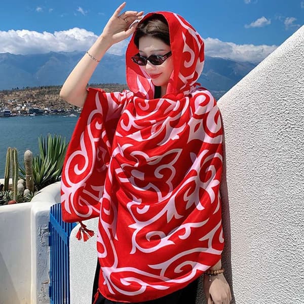 90x180 cm Strandskjerf Bandana 2 2 2 2